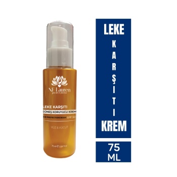 ® Yeni Ürün LEKE KARŞITI GÜNEŞ KORUYUCU KREM75 ML